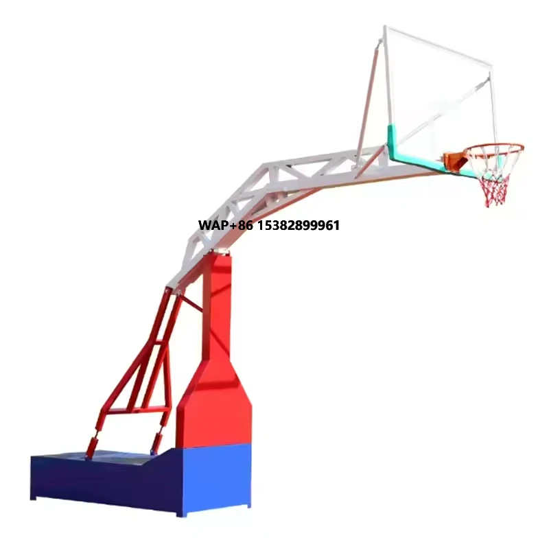 Basketball Hoop Outdoor - Portable Adjustable Basketball Hoop with Tempered