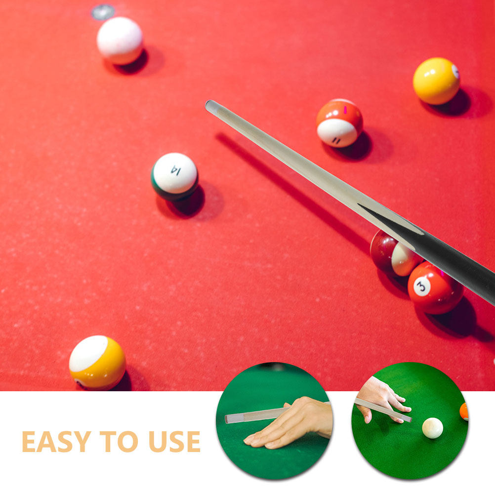 Kids Outdoor Wooden Table - 3Pcs Mini Pool Cue Short Wooden