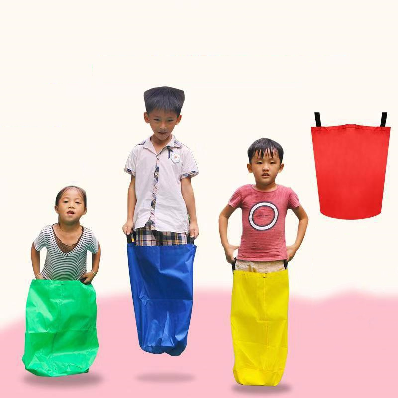 Kids Outdoor Bbq - Racing Jumping Bag Outdoor Games For