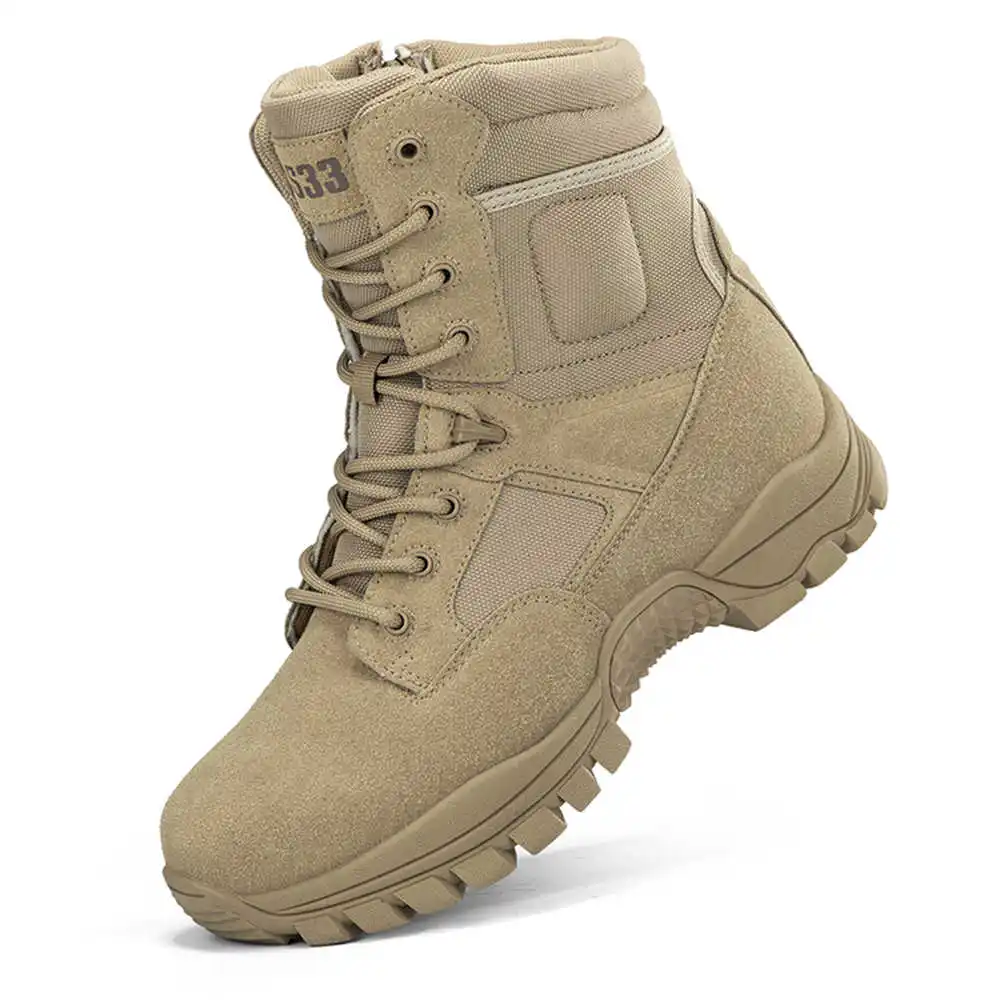 Kids Outdoor Volleyball Shoes - Nonslip Genuine Leather Hiking Boots Designer