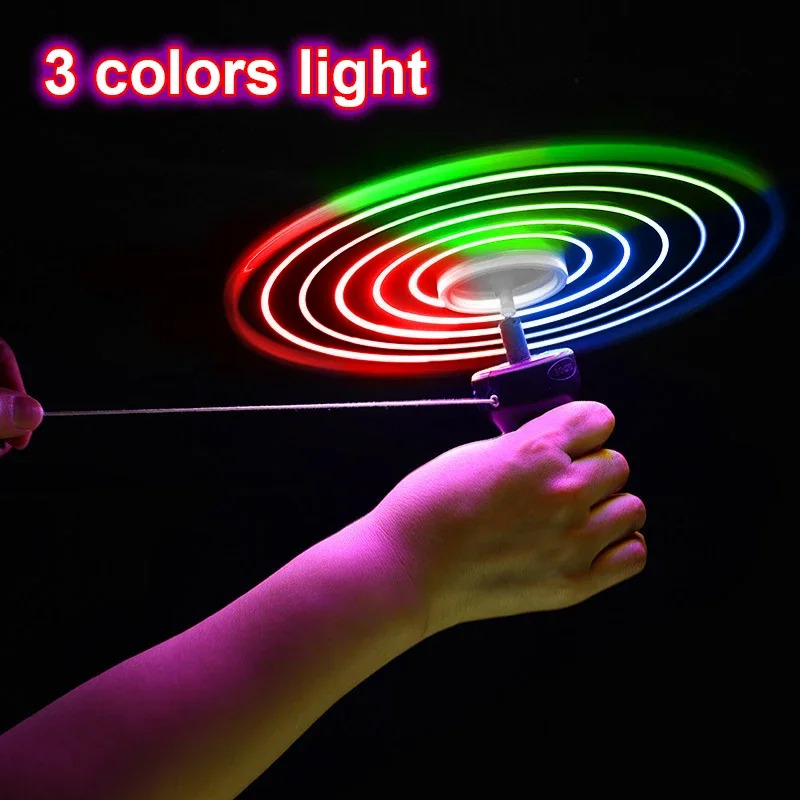 Kids Outdoor Movie Night - 1 Pcs Pull String UFO Flyer