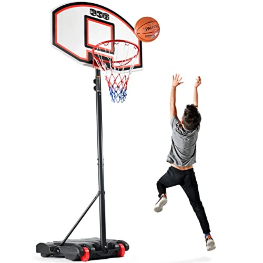 Basketball Hoop Outdoor - adjustable basketball hoop height 5-7 FT