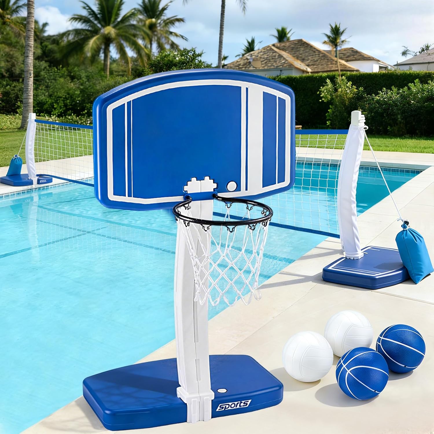 Basketball Hoop Outdoor - Above Ground Pool Basketball Hoop and