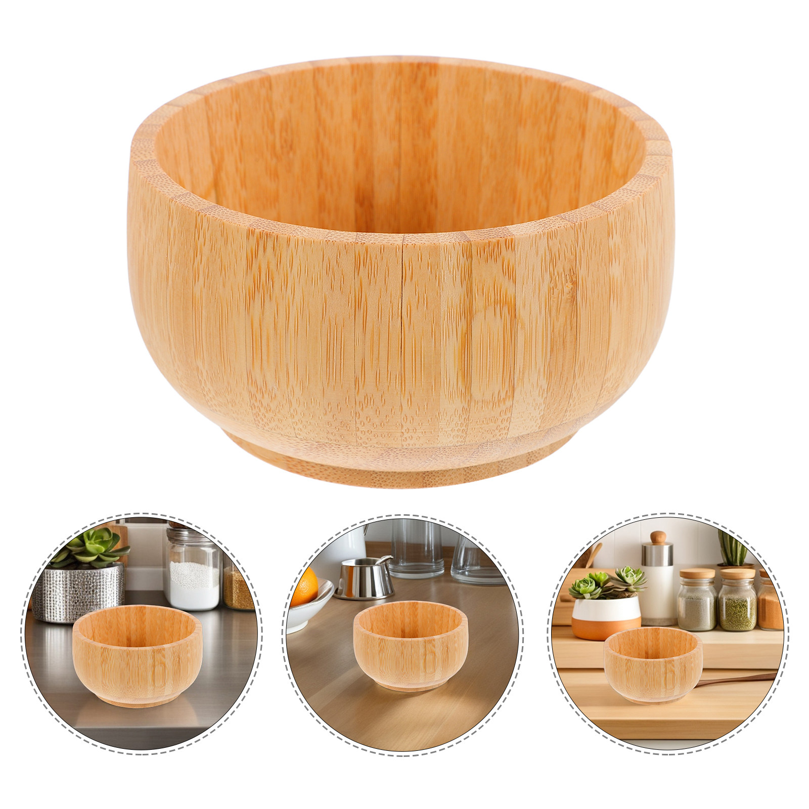 Kids Outdoor Bbq - Bamboo Bowl for Kids Lightweight Heat