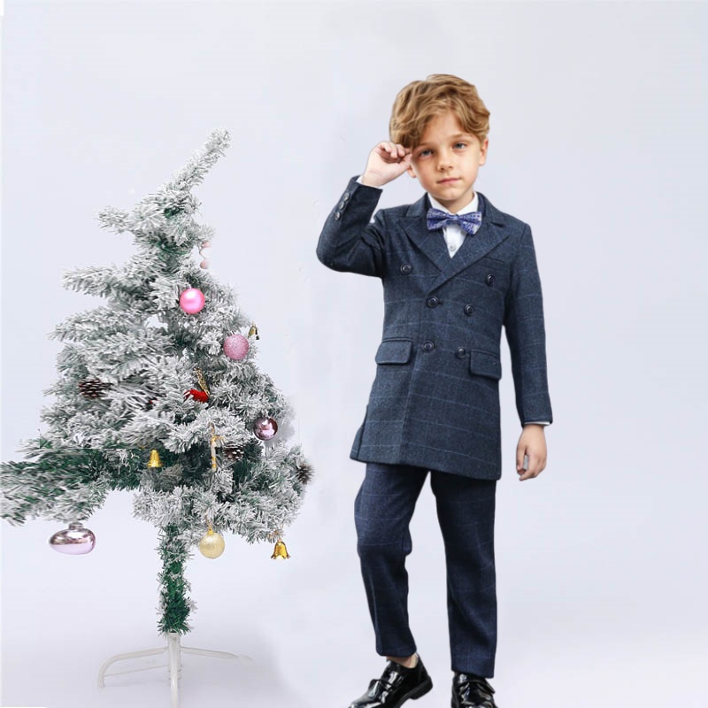 Kids Outdoor Jacket - Children Windproof Outdoor Jacket Boys Blue