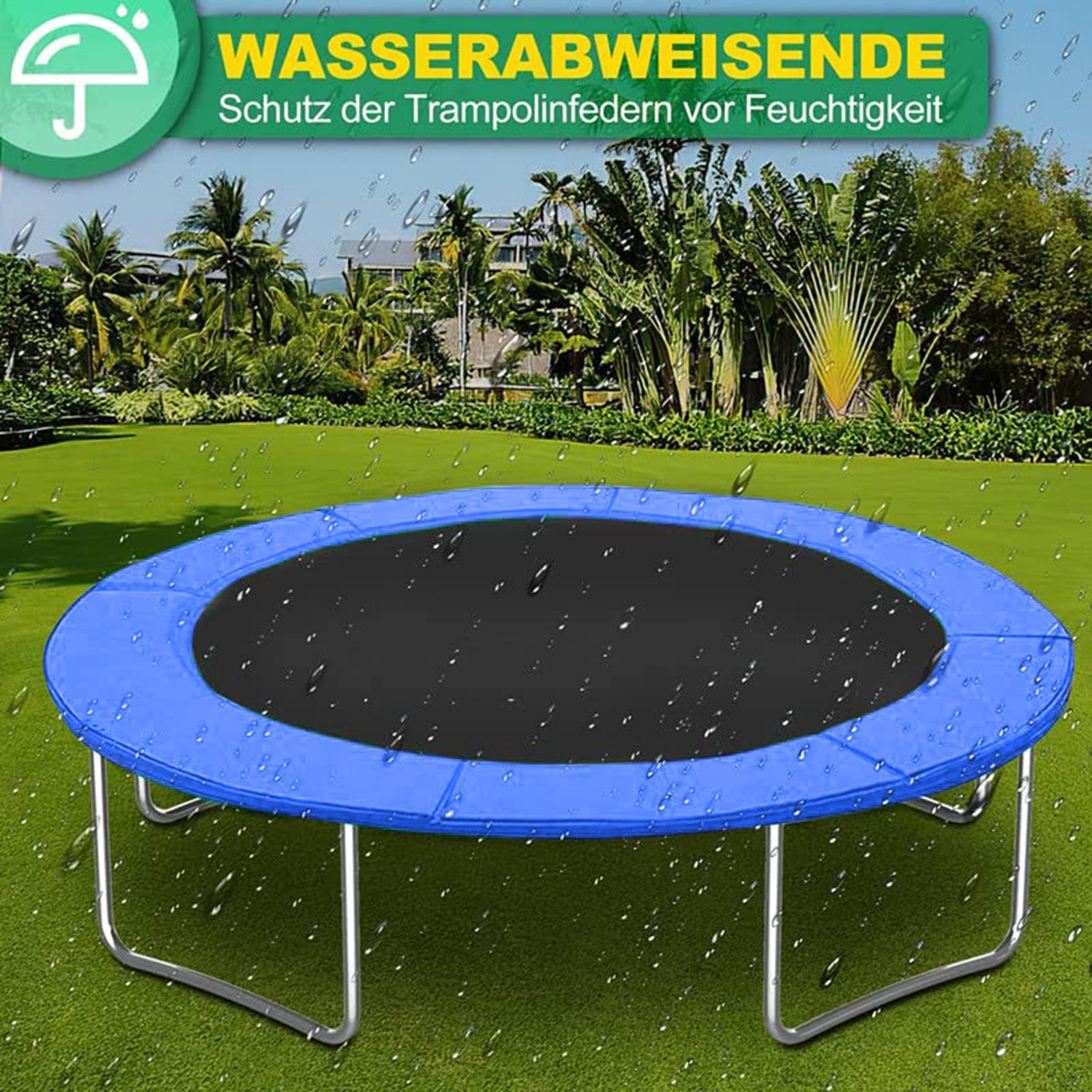 Kids Outdoor Trampoline - Trampoline Pads Safety UV-Resistant Quick Install