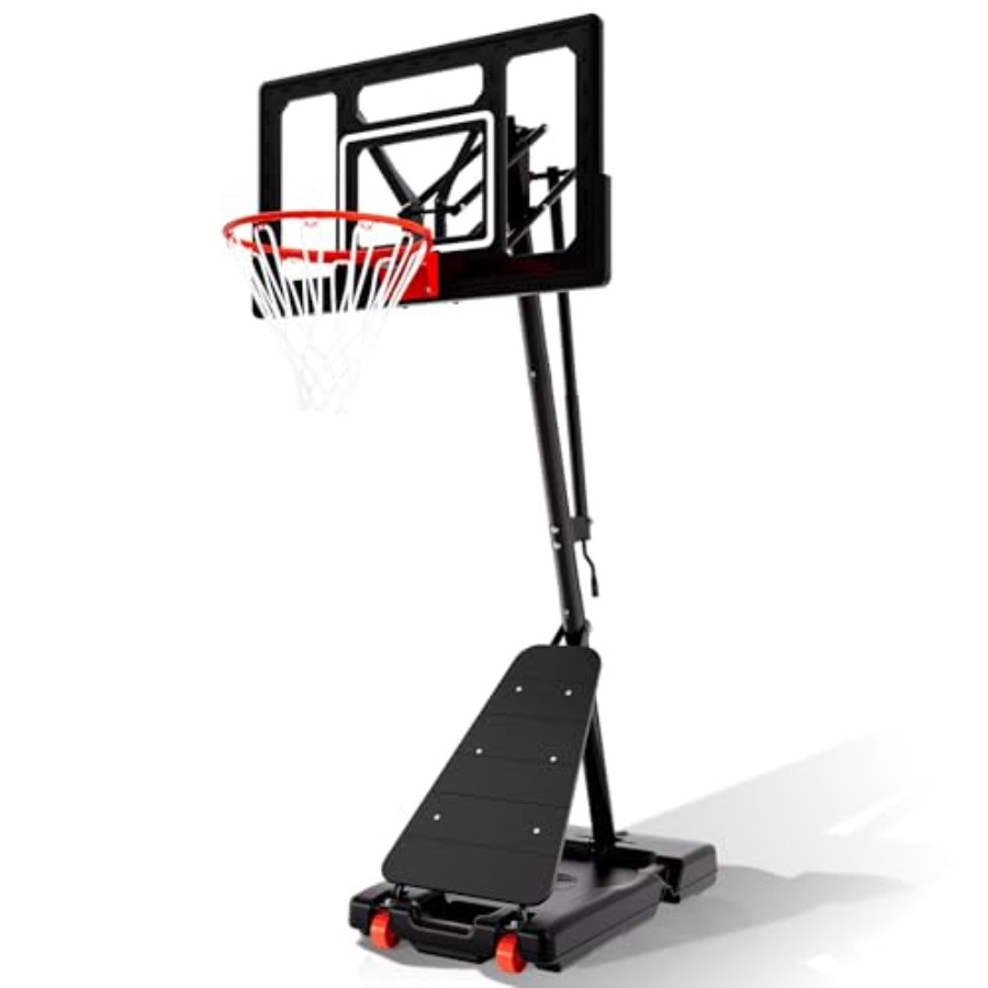 Basketball Hoop Outdoor - Outdoor basketball hoop with shatterproof backboard