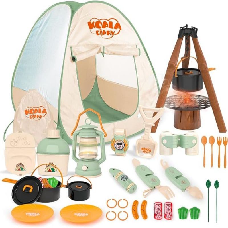 Kids Outdoor Tent - Kids Camping Set Toddler Toys for