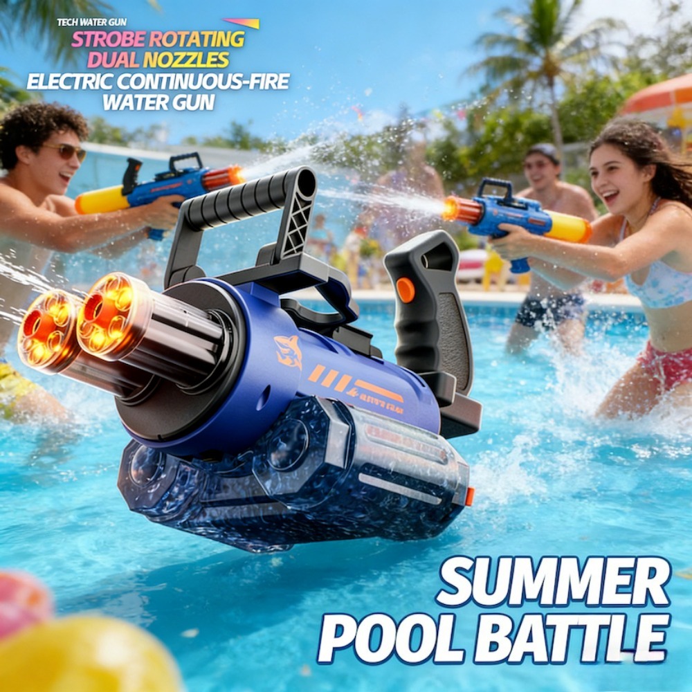 Kids Outdoor Voices - Voice Control Electric Water Gun with