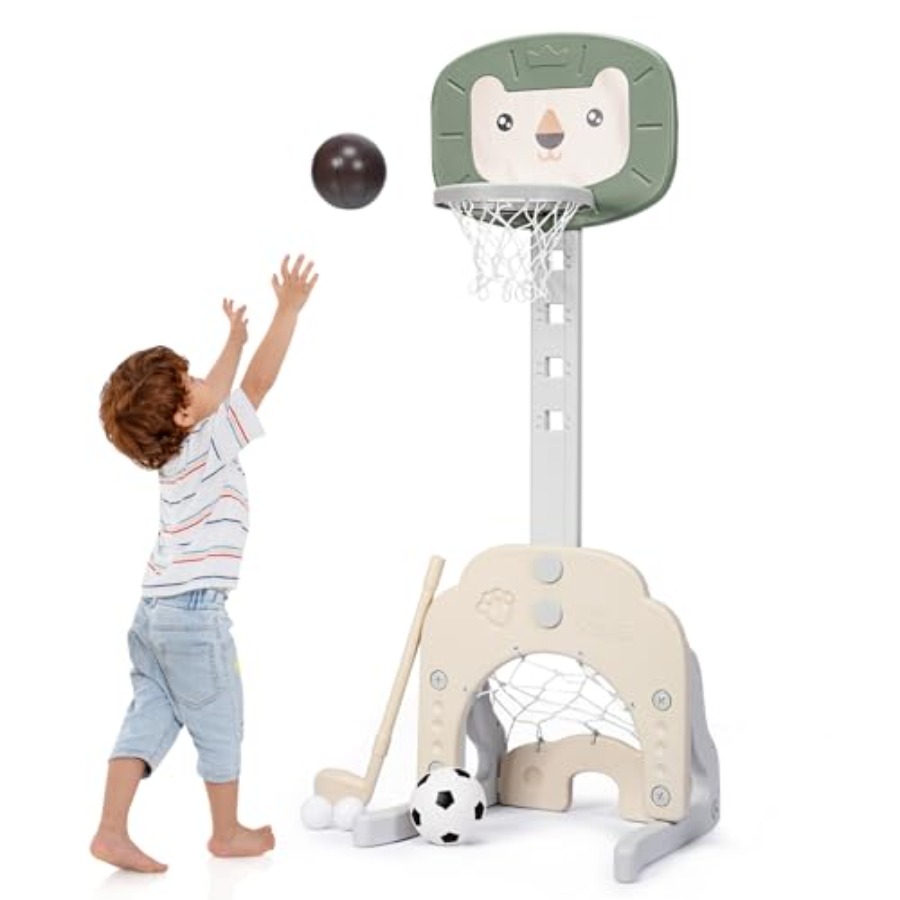 Basketball Hoop Outdoor - Outdoor indoor kids basketball hoop toy