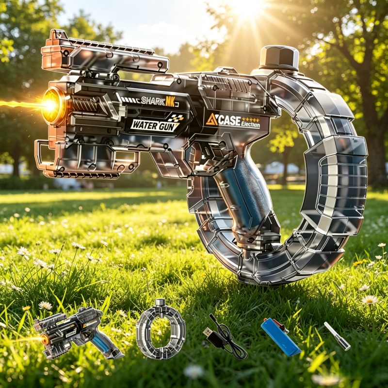 Kids Outdoor Storage - Simulated Firing Electric Water Gun for