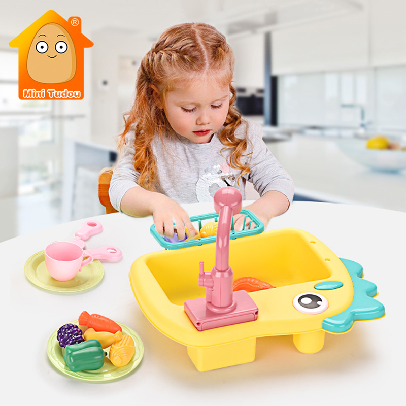 Kids Outdoor Mud Kitchen - Kids Toy Pretend Play Kitchen Electirc