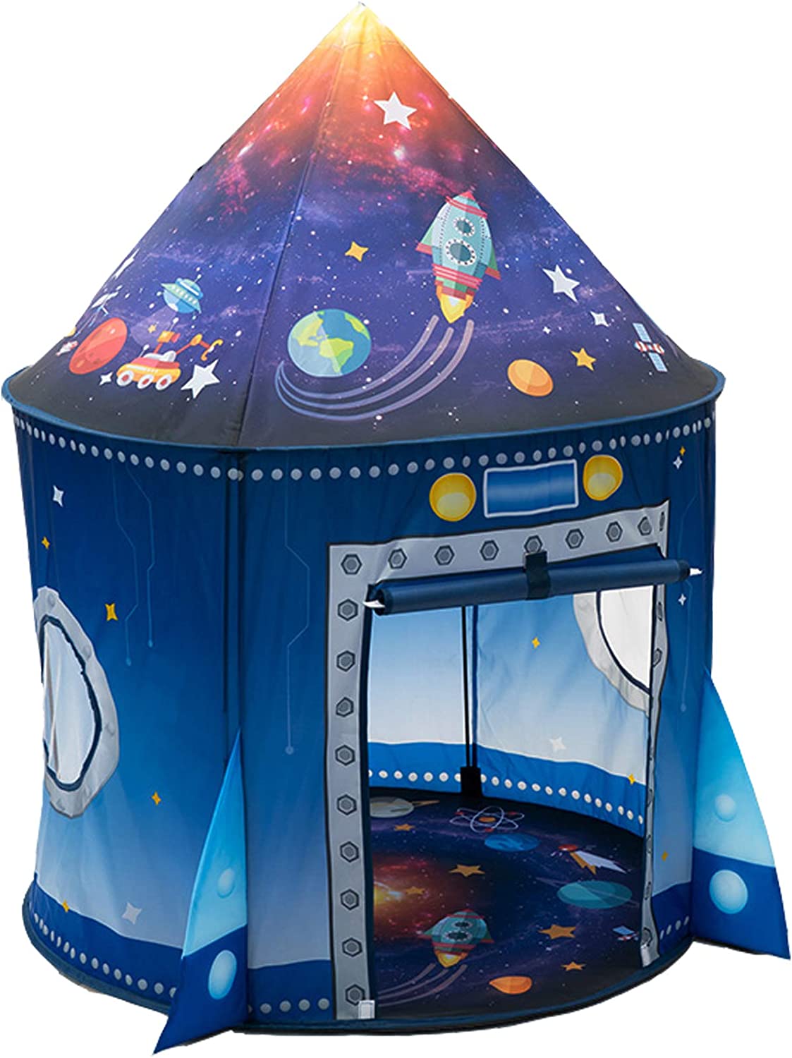 Kids Outdoor Tent - Rocket Ship Kids Tent Pop Up