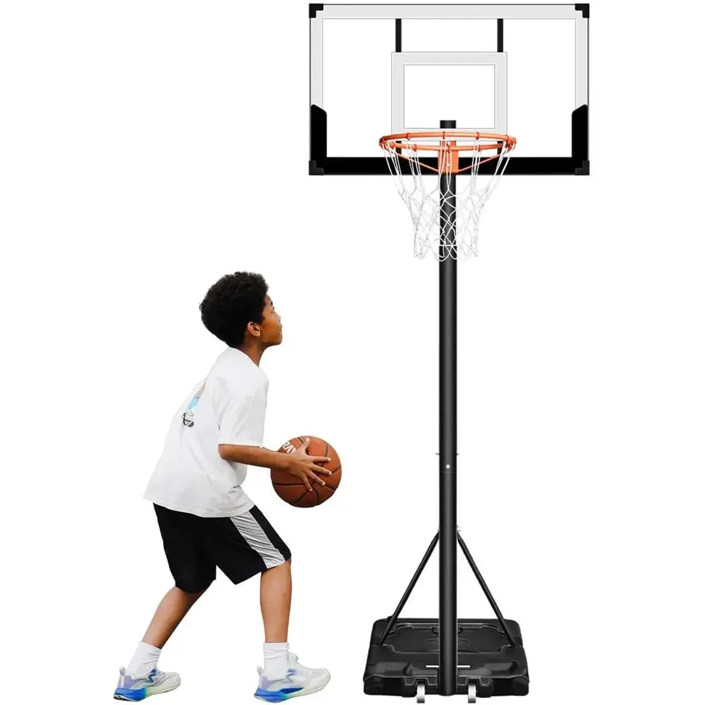 Basketball Hoop Outdoor - Outdoor Adjustable Basketball Hoop for Kids