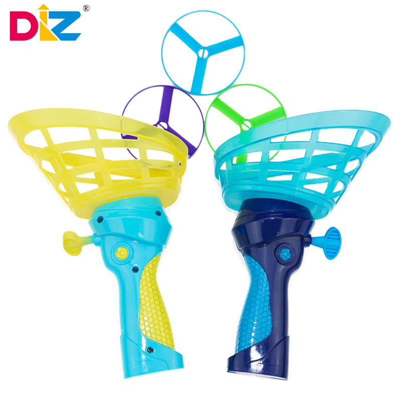 Kids Outdoor Climbing Structure - Flying Saucer Disc Launcher Kids Flying