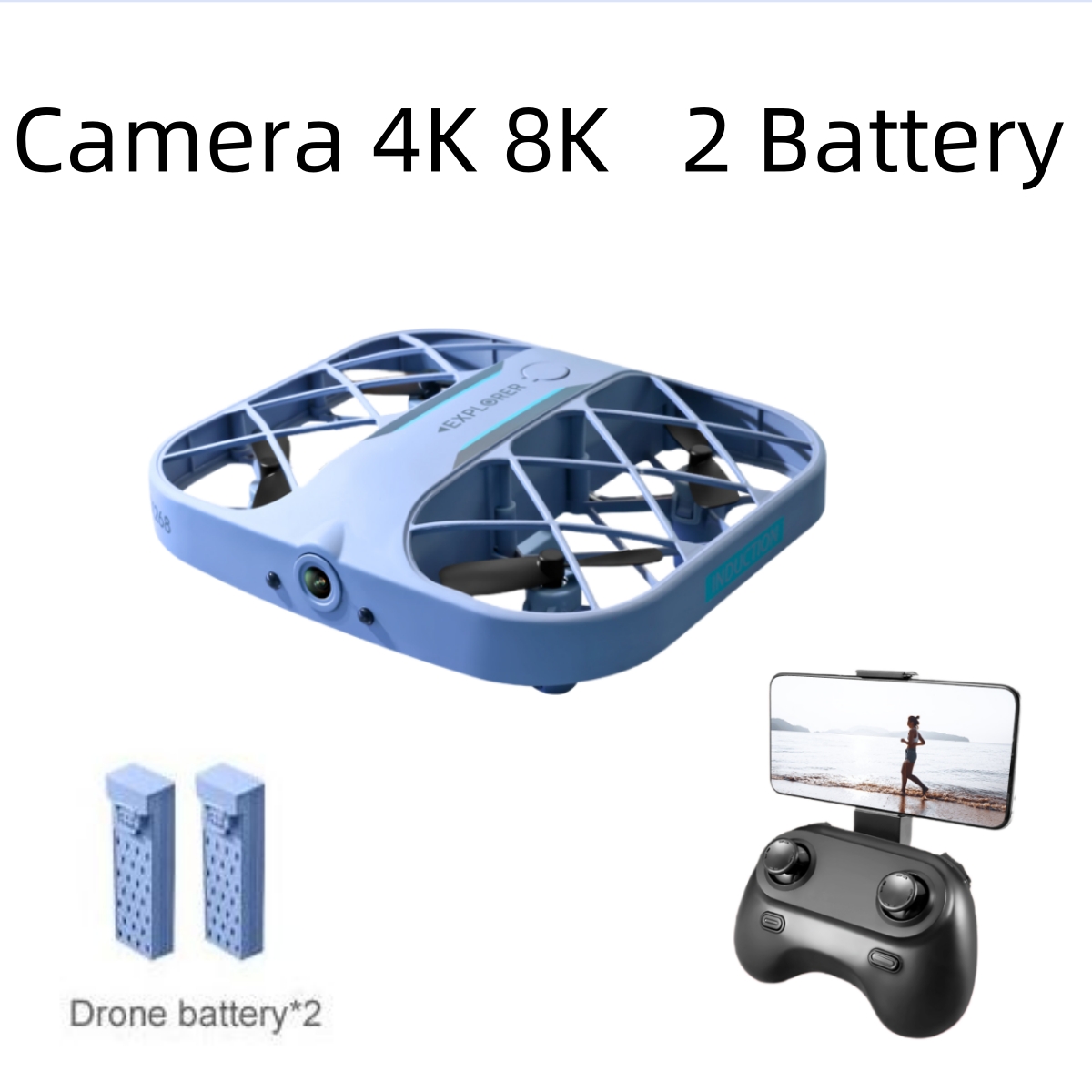 Kids Outdoor Entertainment - JJRC H107 FPV RC Drone with