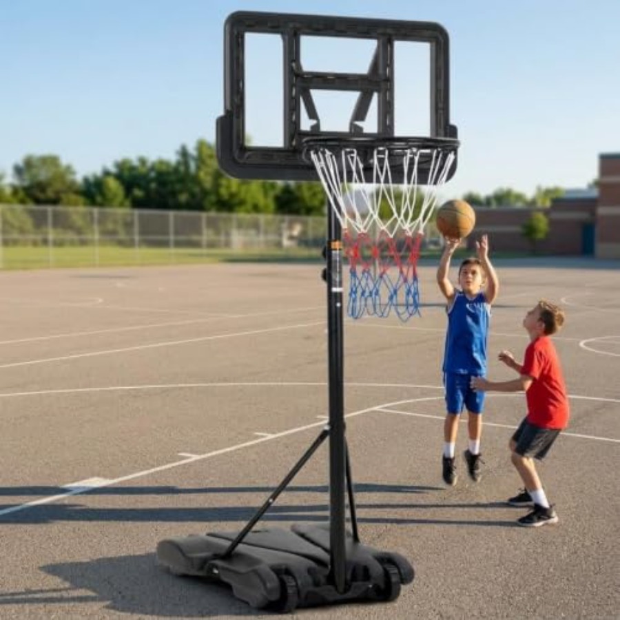 Basketball Hoop Outdoor - Backyard driveway indoor outdoor kids basketball