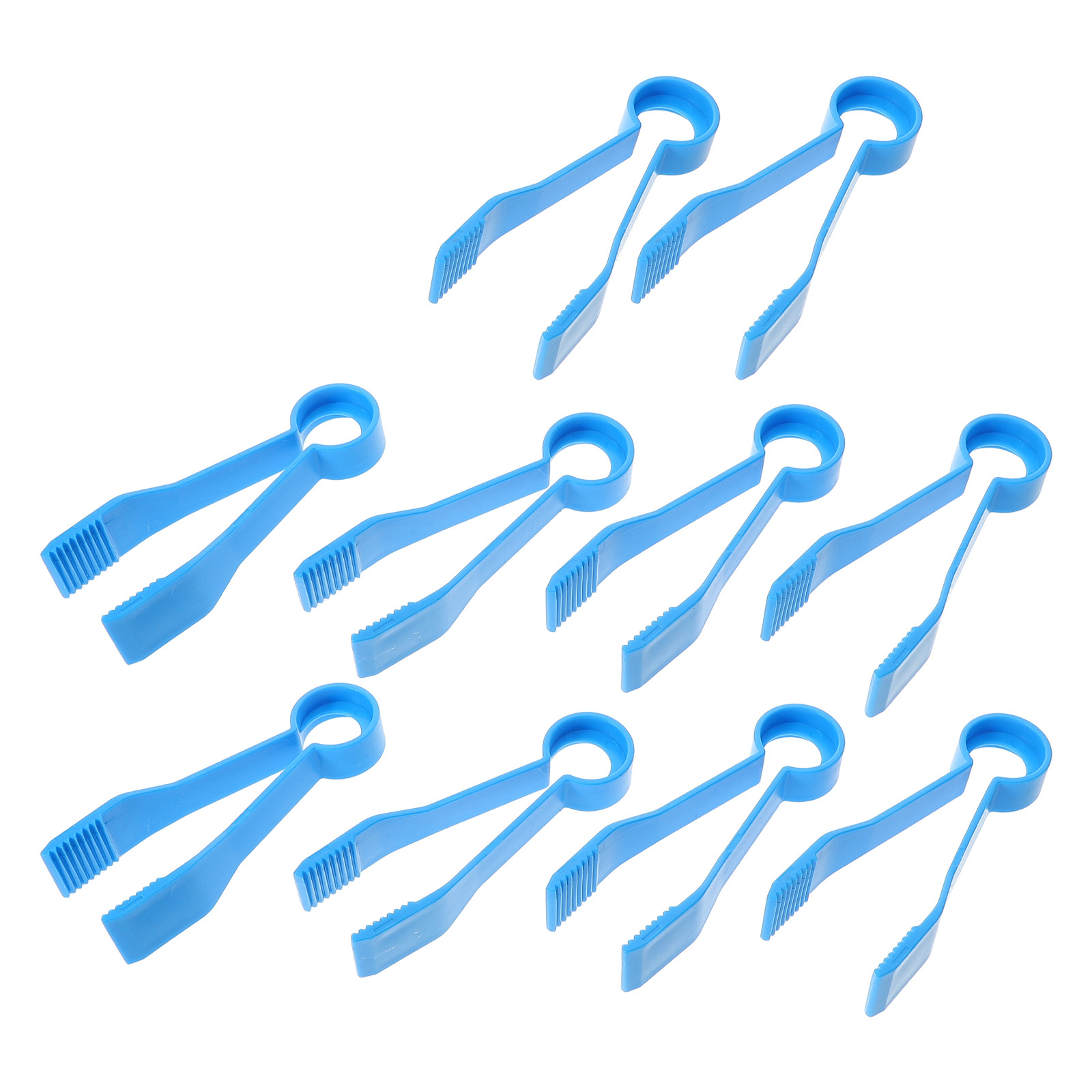 Kids Outdoor Nature Play - 10Pcs Safe Plastic Tweezers for Kids