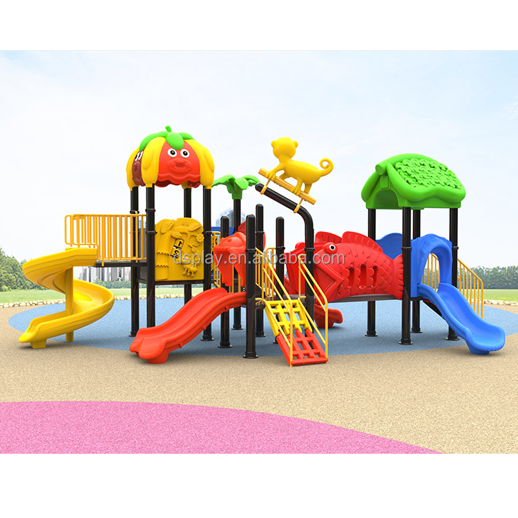 Kids Outdoor Climbing Structure - Commercial Outdoor Playground Equipment For Kids