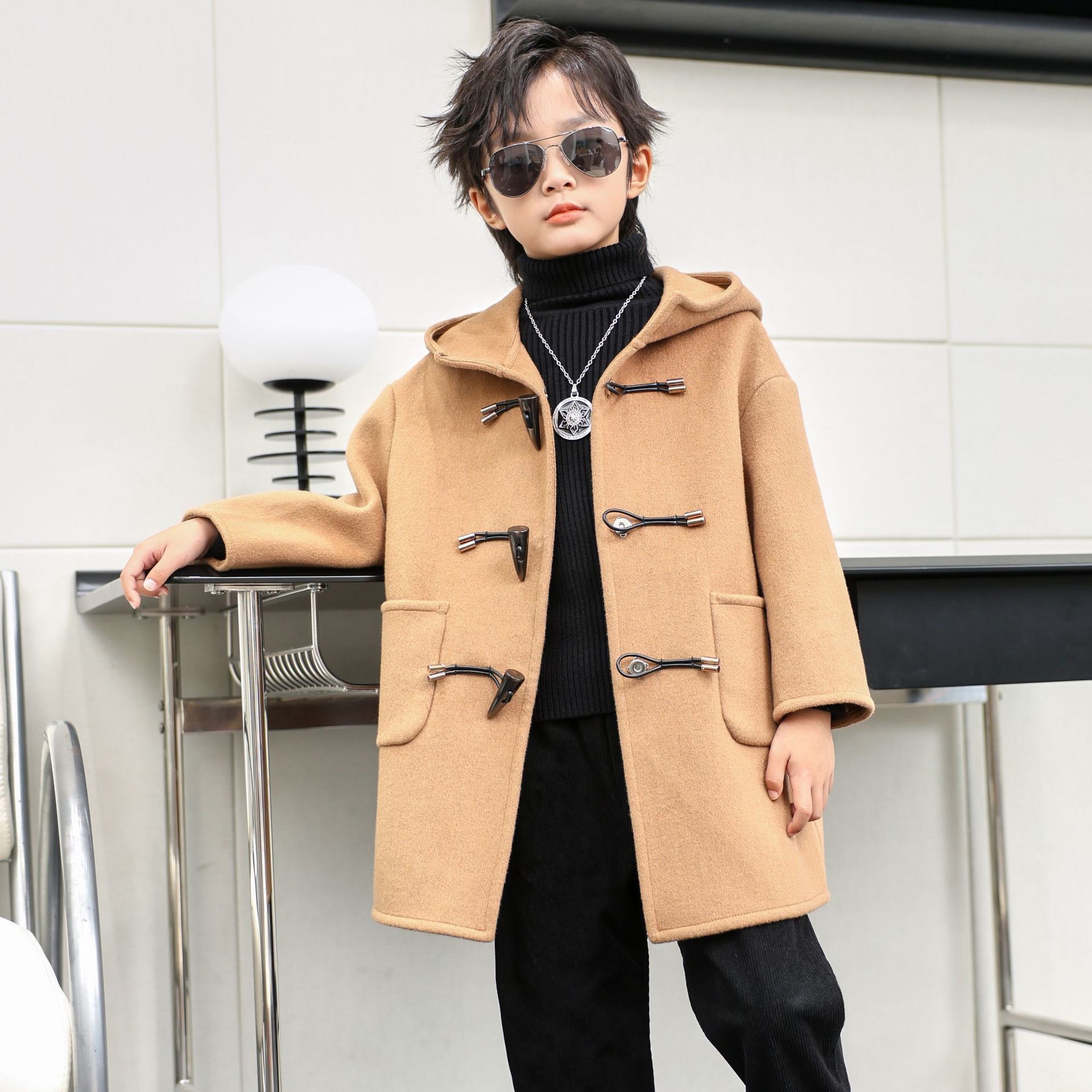 Children Winter Red Green Wool - đánh giá và giá Kids Outdoor Jacket