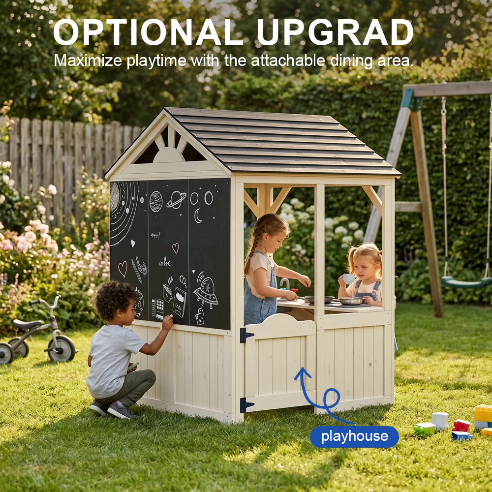 Garden Buildings Furniture Kid - đánh giá và giá Kids Outdoor Wooden Table