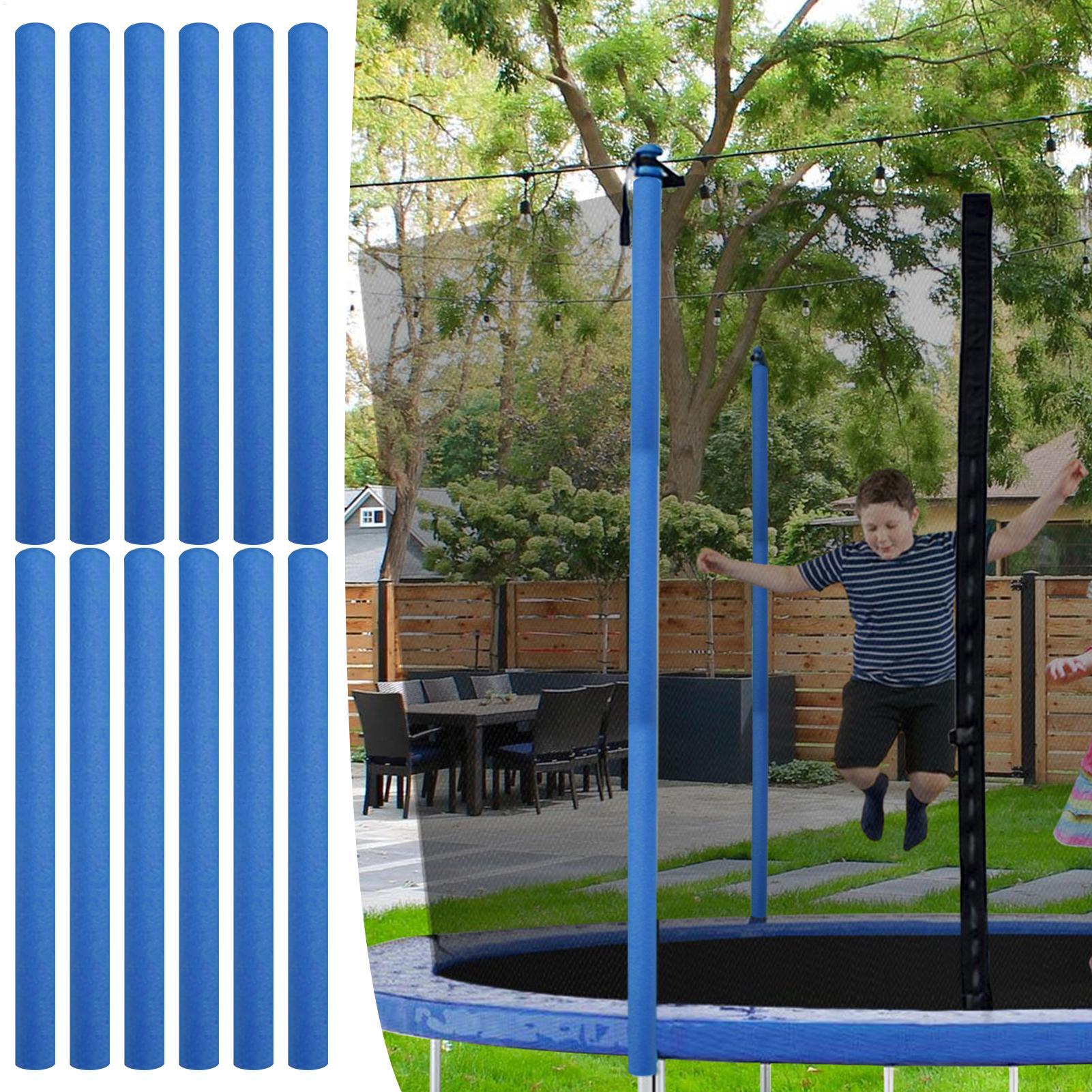 6/12pcs Trampoline Pole Cover  - đánh giá và giá Kids Outdoor Trampoline