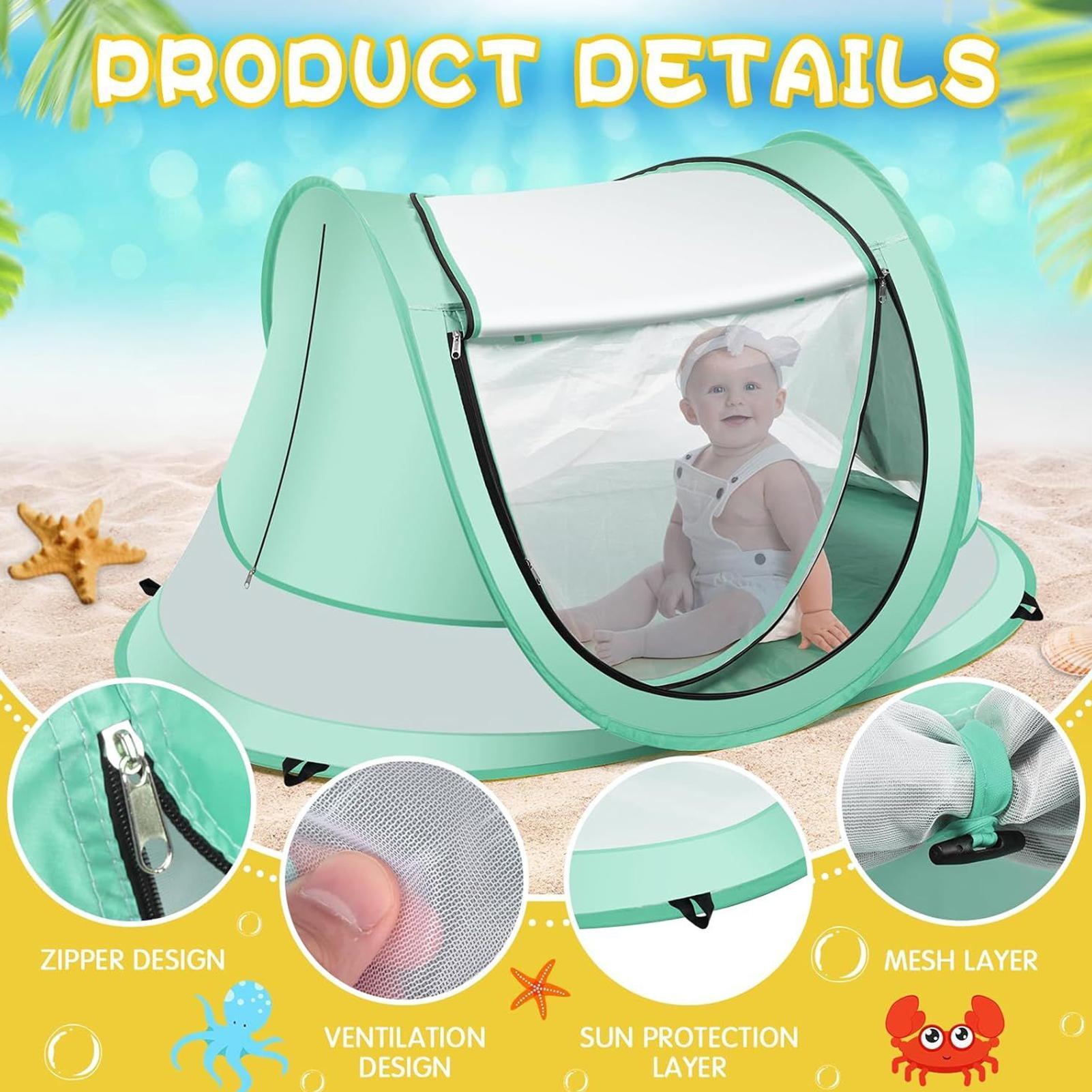 Toddler Beach Tent Outdoor Bab - đánh giá và giá Kids Outdoor Daybed