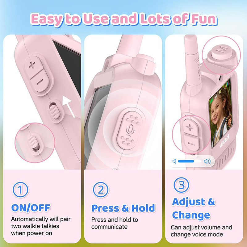 2pcs Video Walkie Talkies For  - đánh giá và giá Kids Outdoor Voices