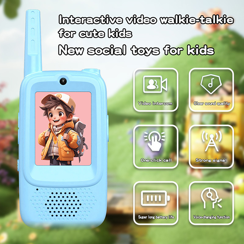 2pcs Video Walkie Talkies For  - đánh giá và giá Kids Outdoor Voices