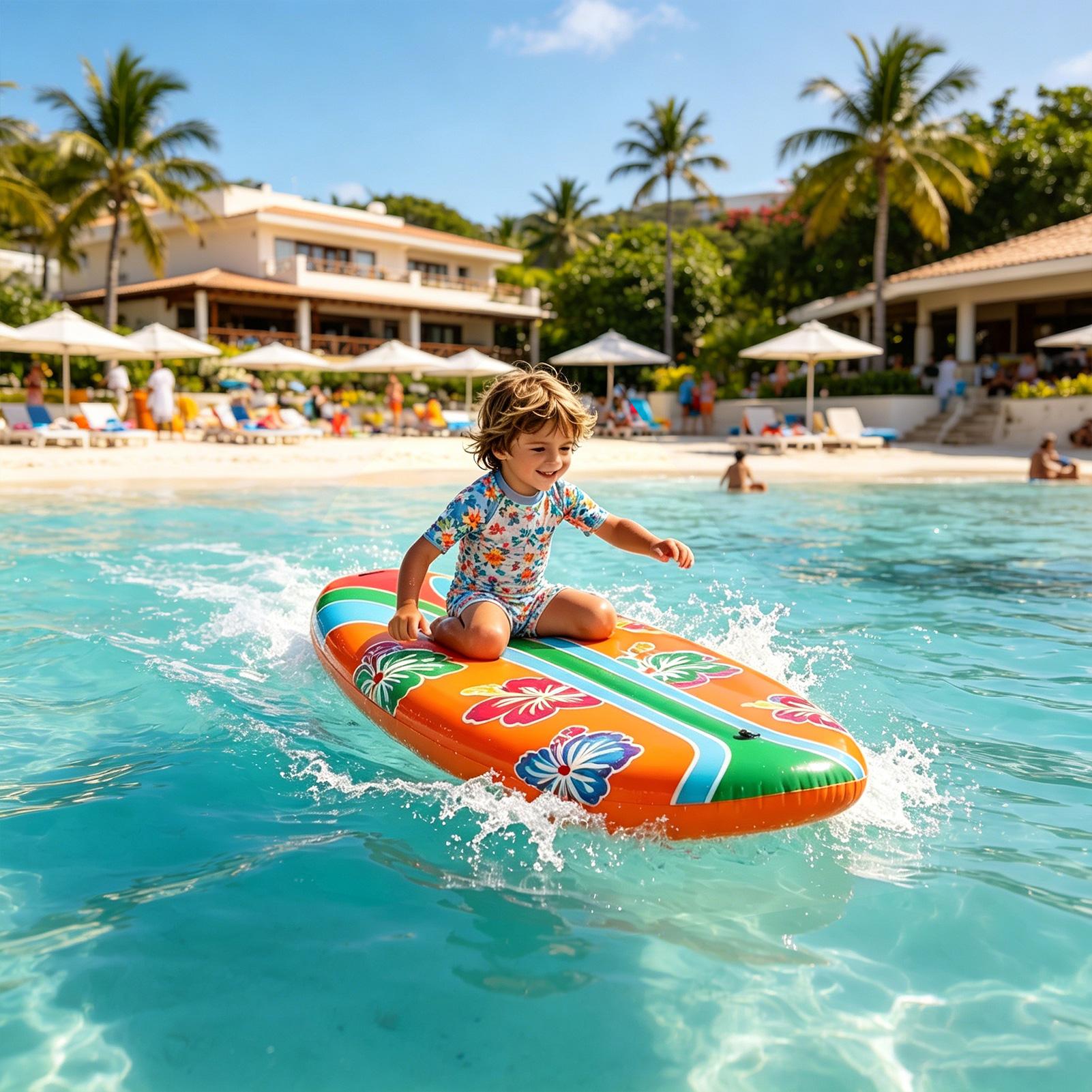 Blow Up Surf Board 2 Pieces Po - đánh giá và giá Kids Outdoor Water