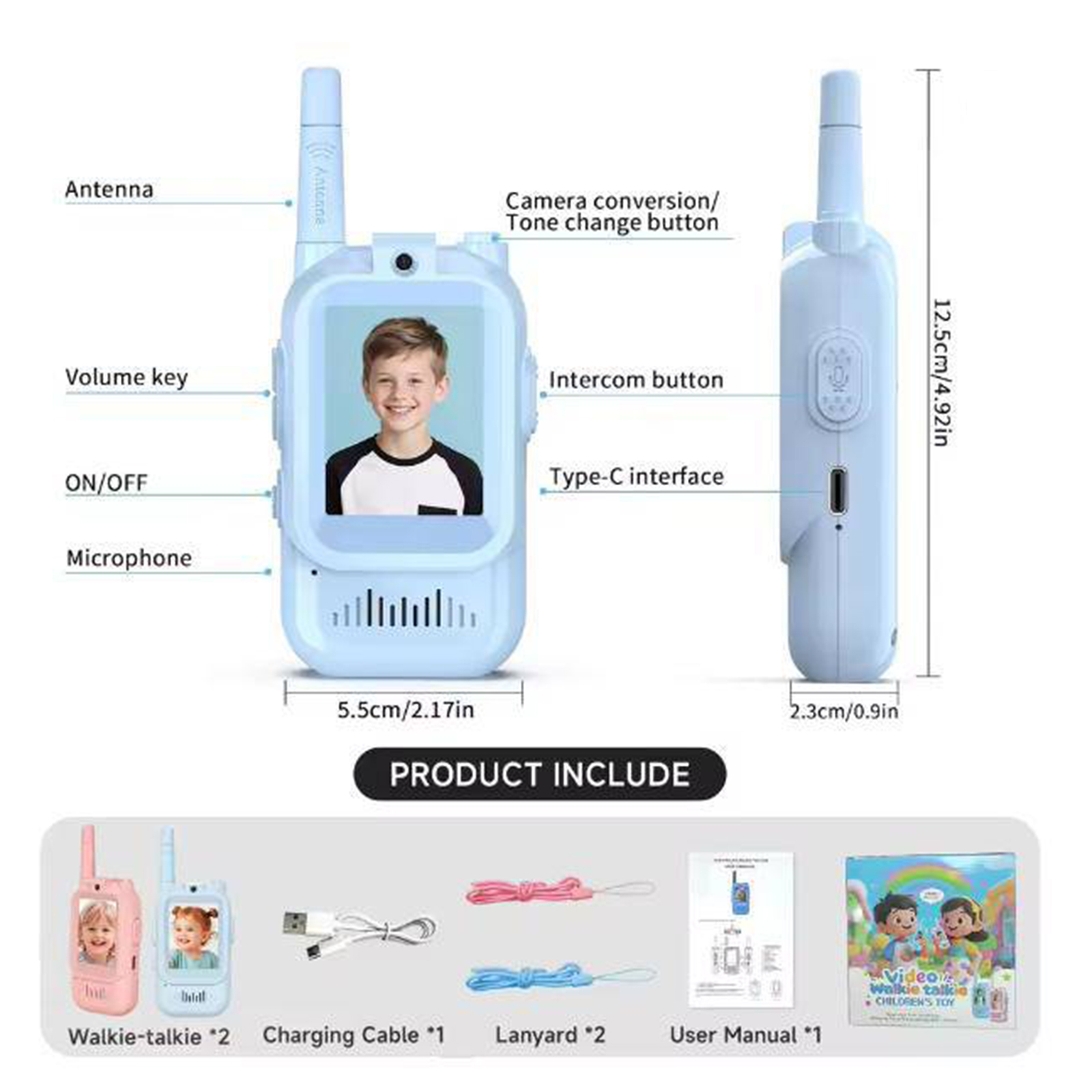 2 Pack Video Walkie Talkies To - đánh giá và giá Kids Outdoor Voices