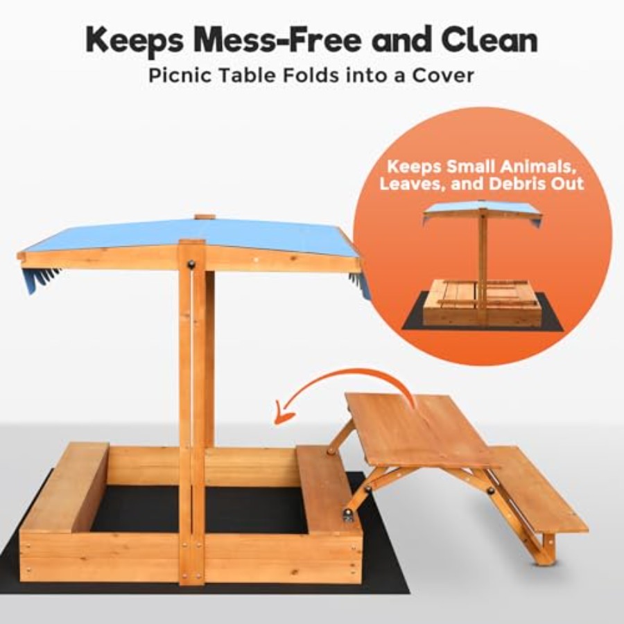 Backyard outdoor kids wooden s - đánh giá và giá Kids Outdoor Wooden Table