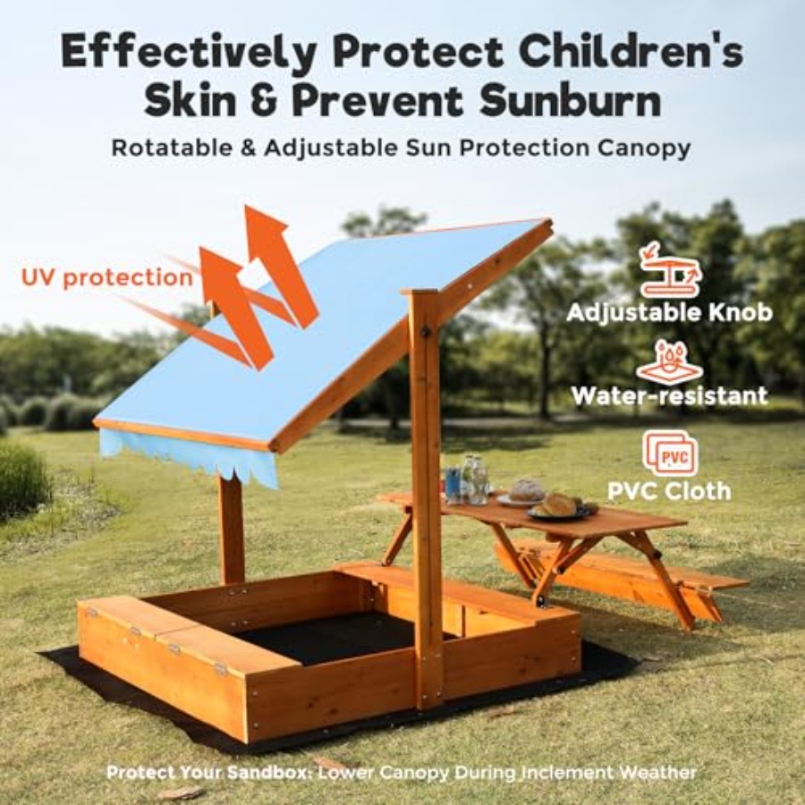 Backyard outdoor kids wooden s - đánh giá và giá Kids Outdoor Wooden Table
