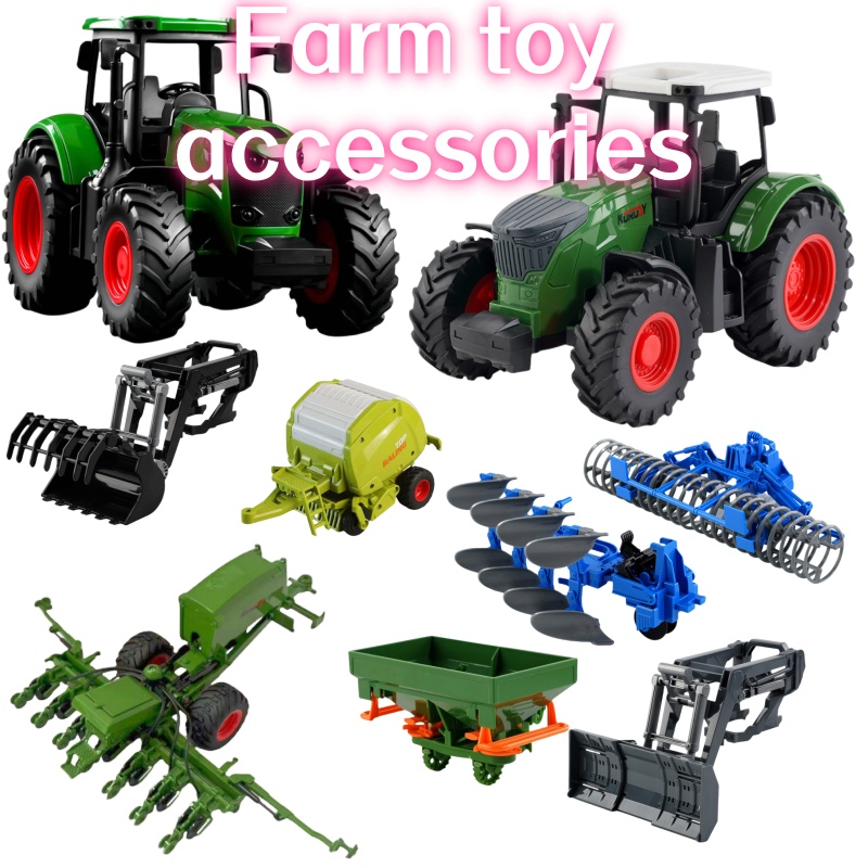 1:24 Inertial Farm Tractor wit - đánh giá và giá Kids Outdoor Entertainment