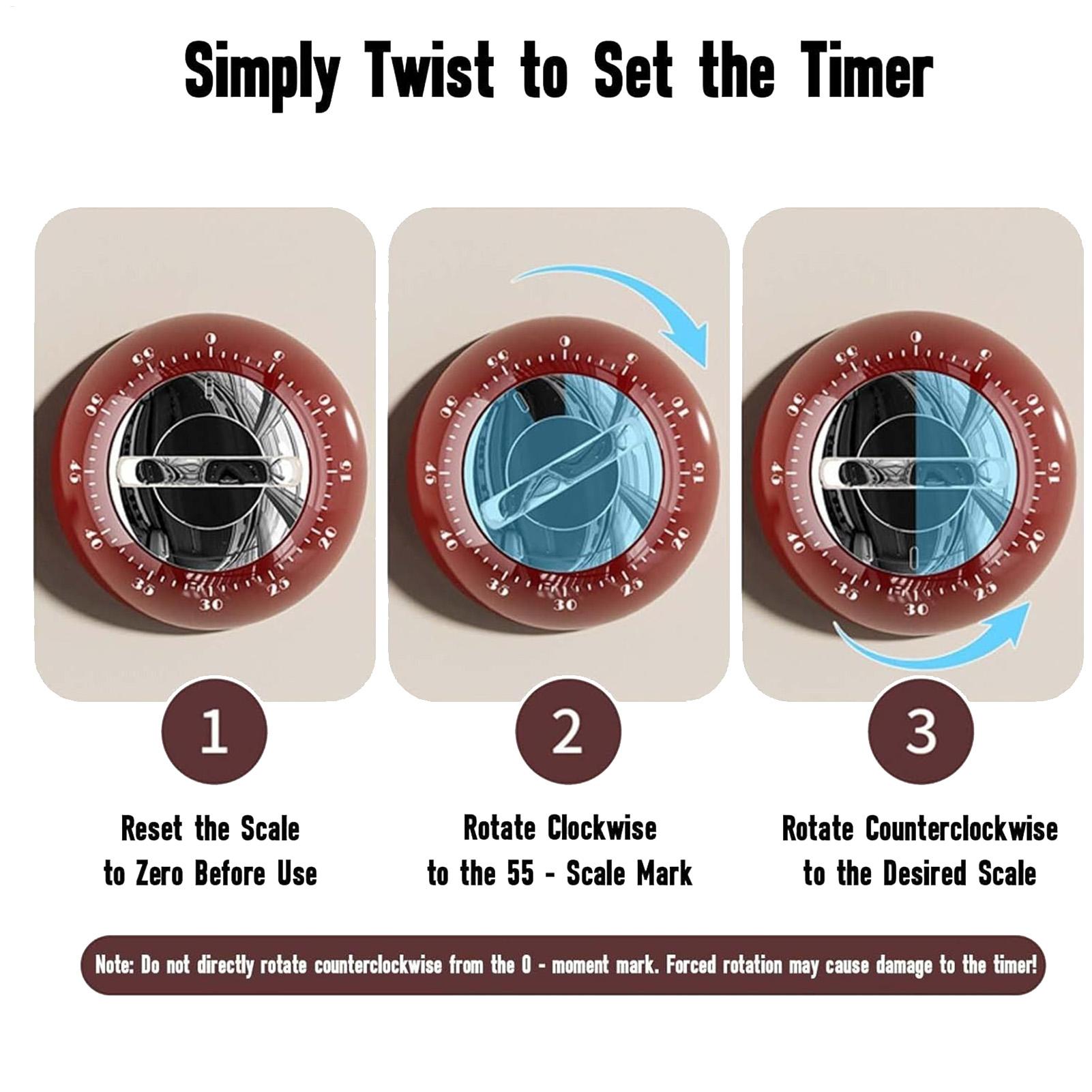 Kitchen Timer Manual Magnetic  - đánh giá và giá Kids Outdoor Bbq