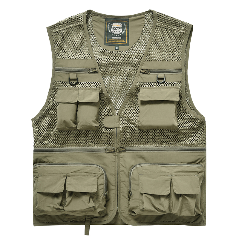 New outdoor multi pocket vest  - đánh giá và giá Kids Outdoor Jacket