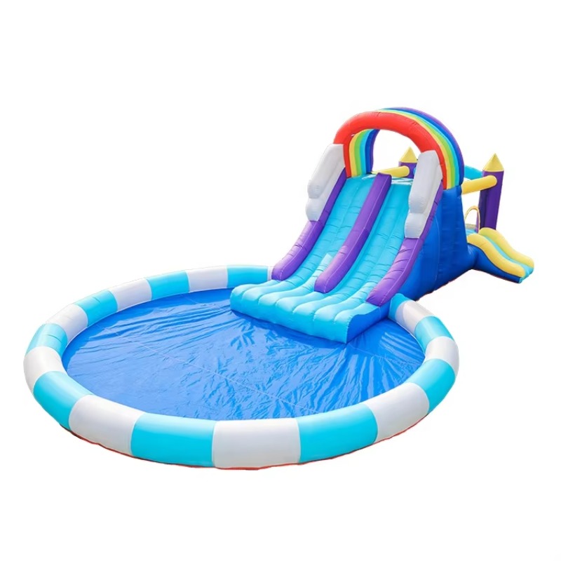 Giant Rainbow Inflatable Water - đánh giá và giá Kids Outdoor Water