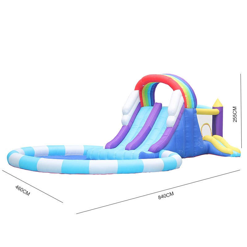 Giant Rainbow Inflatable Water - đánh giá và giá Kids Outdoor Water