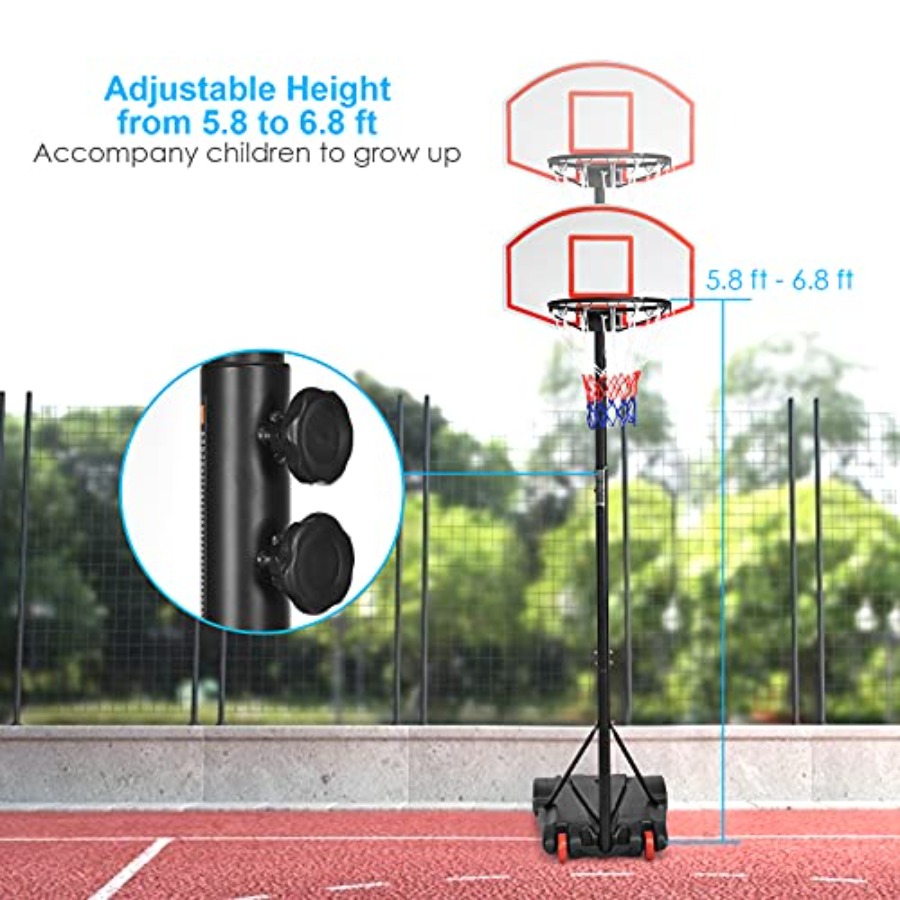Basketball Hoop for Indoor/Out - đánh giá và giá Basketball Hoop Outdoor