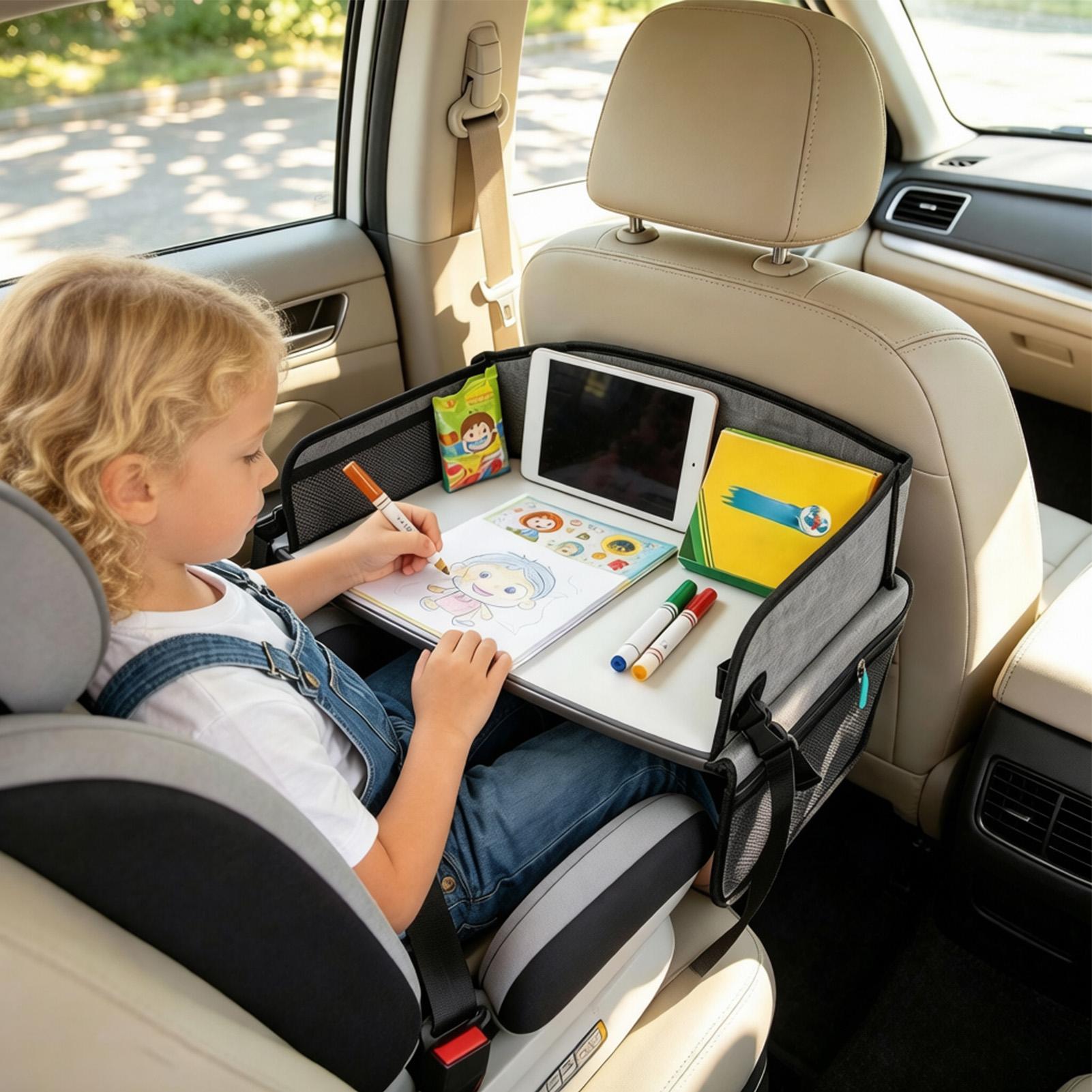 Car Seat Travel Tray With Pock - đánh giá và giá Kids Outdoor Car