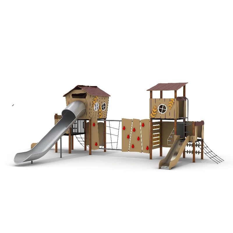 Wooden Outdoor Playground Set  - đánh giá và giá Kids Outdoor Climbing Structure