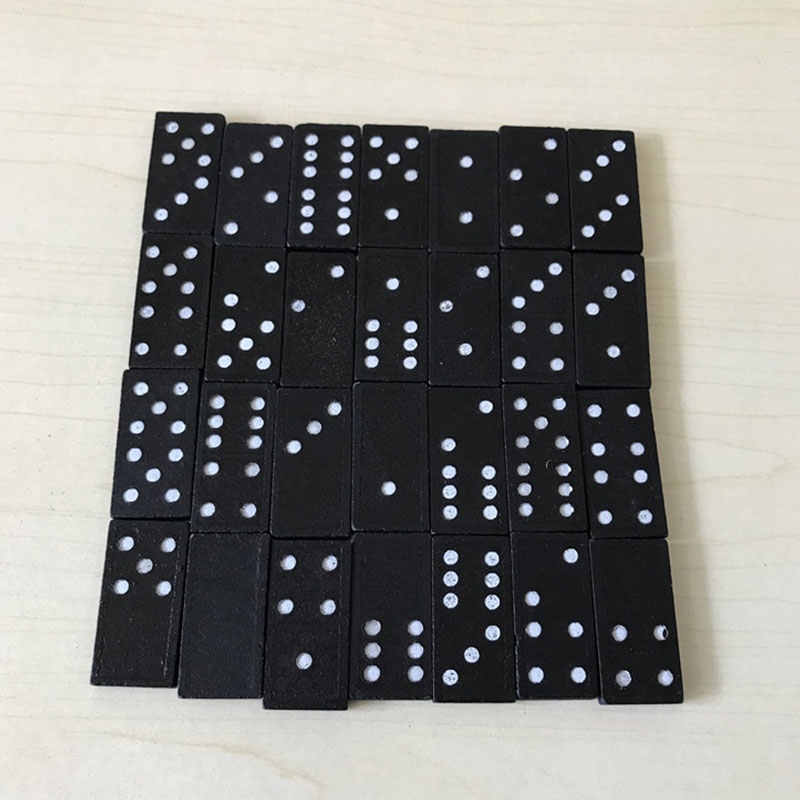 28pcs/Set Wooden Domino Board  - đánh giá và giá Kids Outdoor Outfit