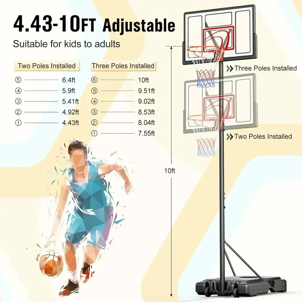 Portable Outdoor Basketball Ho - đánh giá và giá Basketball Hoop Outdoor