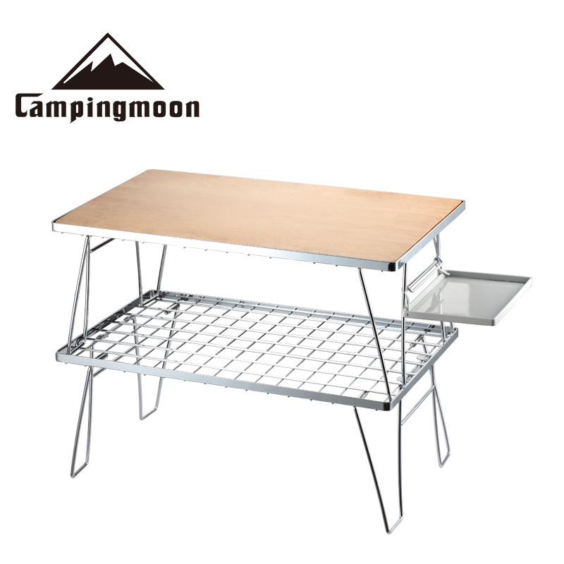 CAMPINGMOON T-2301 Triple Laye - đánh giá và giá Kids Outdoor Wooden Table