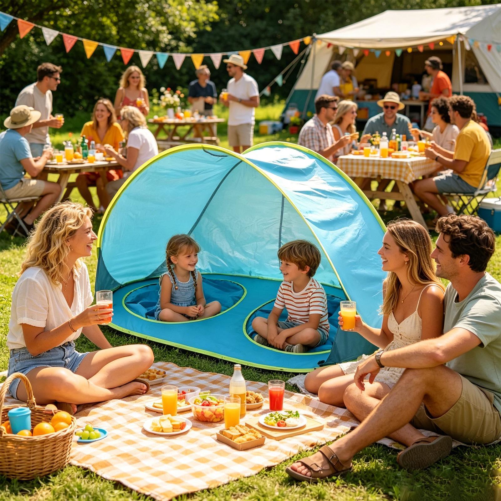 Kids Beach Tent UV Protection  - đánh giá và giá Kids Outdoor Daybed
