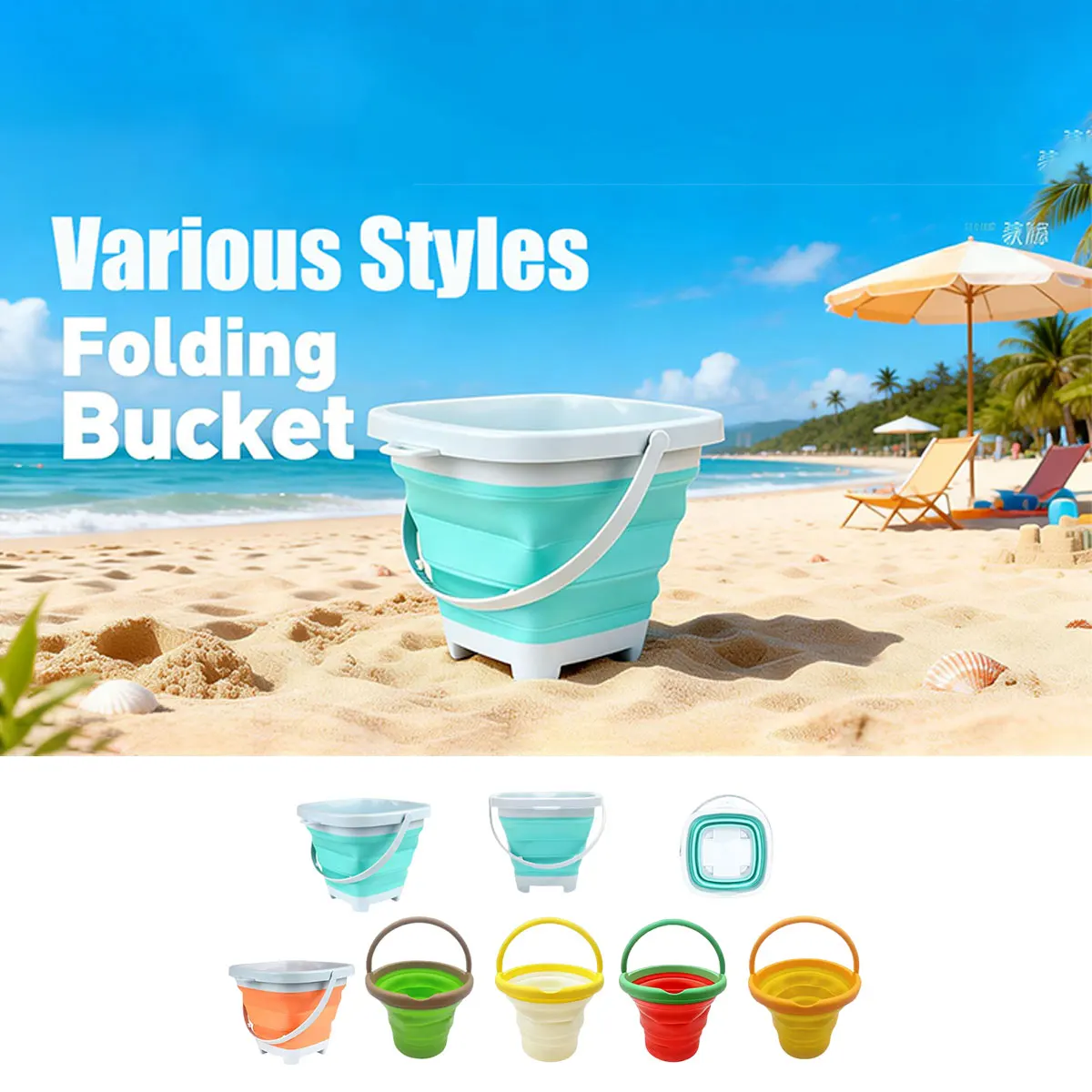 Different Foldable Sand Bucket - đánh giá và giá Kids Outdoor Mud Kitchen