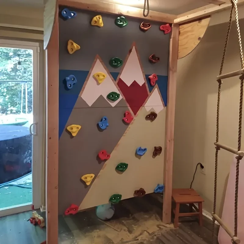Children Climbing Wall Stones  - đánh giá và giá Kids Outdoor Climbing Structure