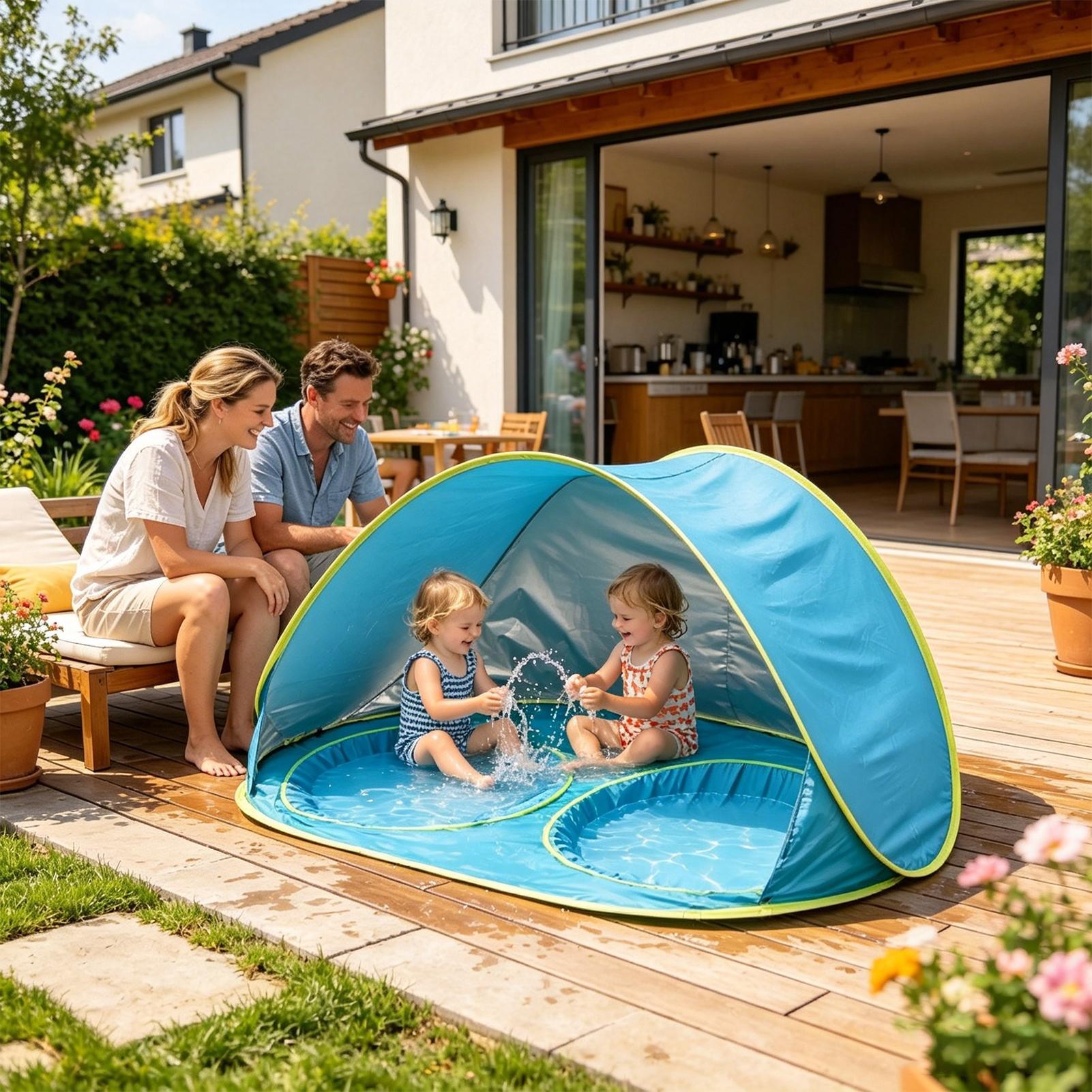 Kid Tent For Beach UV Protecti - đánh giá và giá Kids Outdoor Daybed
