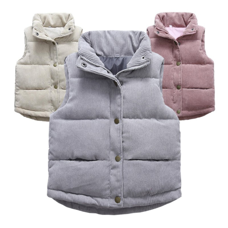Kids Boys Girls Corduroy Vests - đánh giá và giá Kids Outdoor Jacket