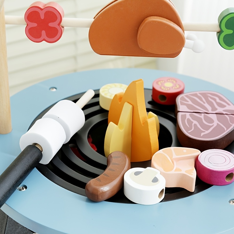 Wooden Barbecue Playset For Ki - đánh giá và giá Kids Outdoor Bbq